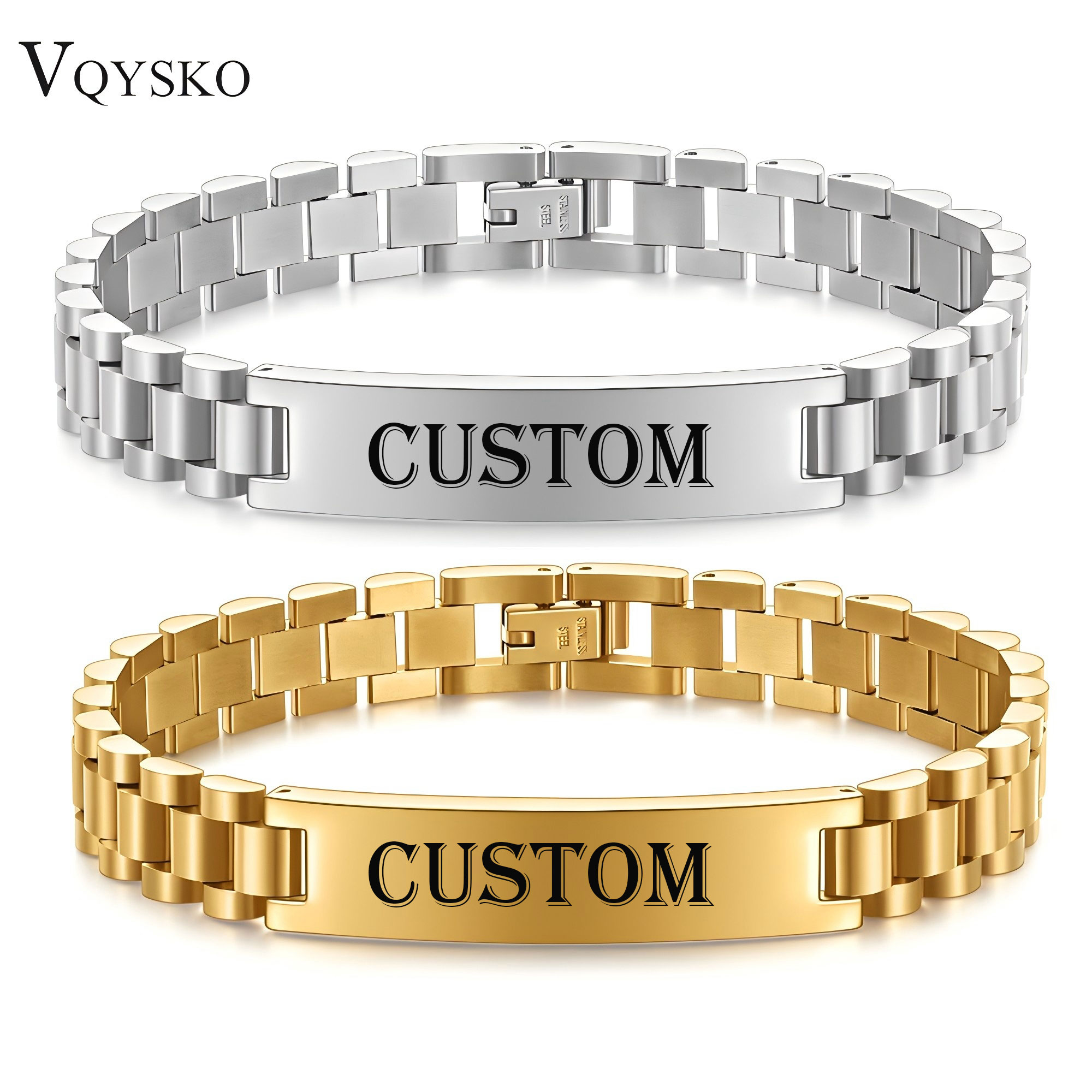 Jewelry Type Watches - Fashion Watch Chain 10mm Smooth Titanium