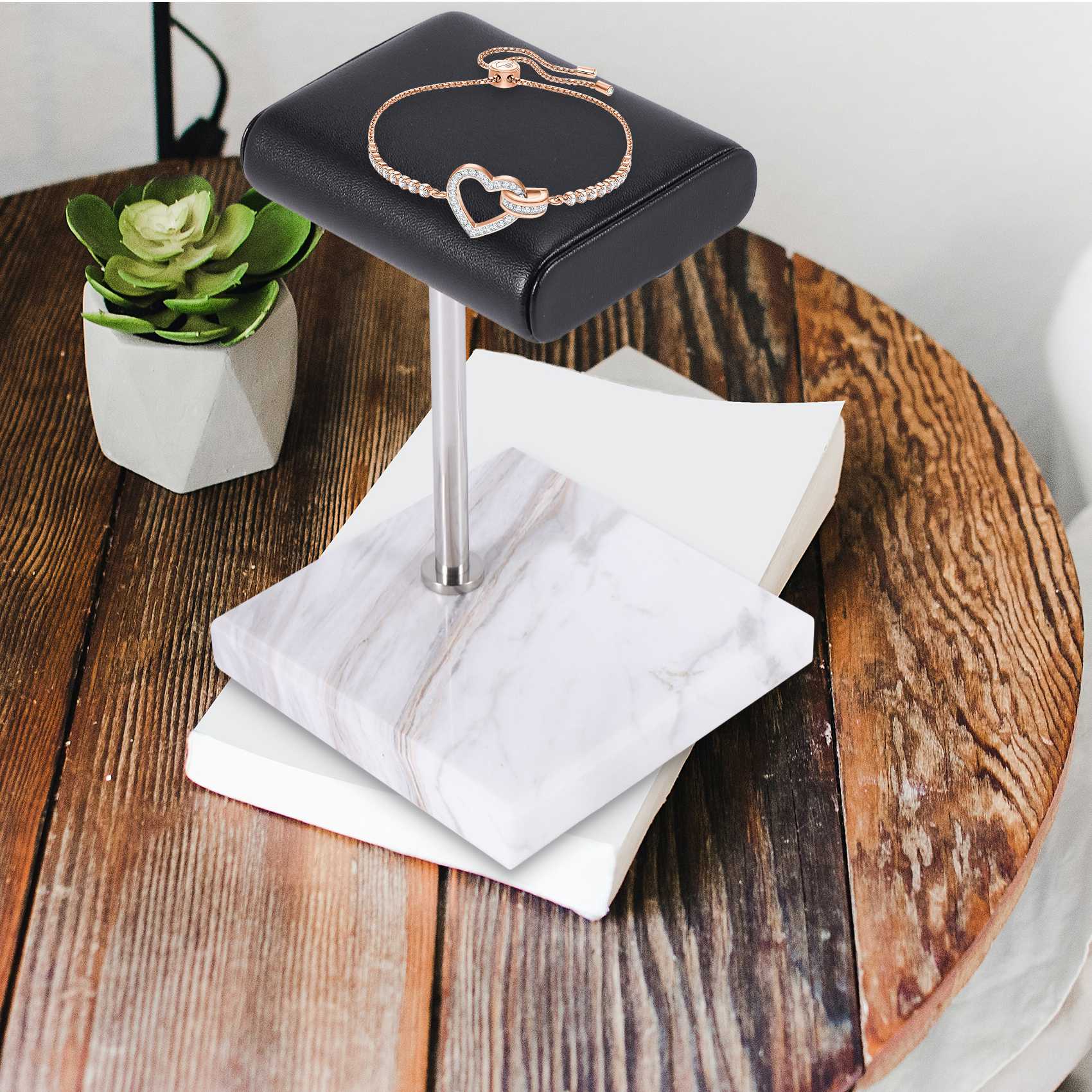 Watches & Jewelry Repair Center Photos - ABQR White Marble Watch Bracelet Display