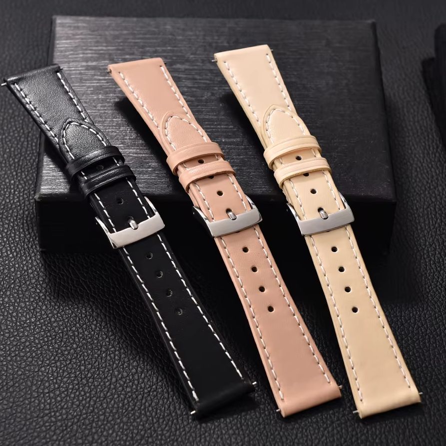 Cartier Watch Tank - 20mm 22mm Leather Strap Leather Quick