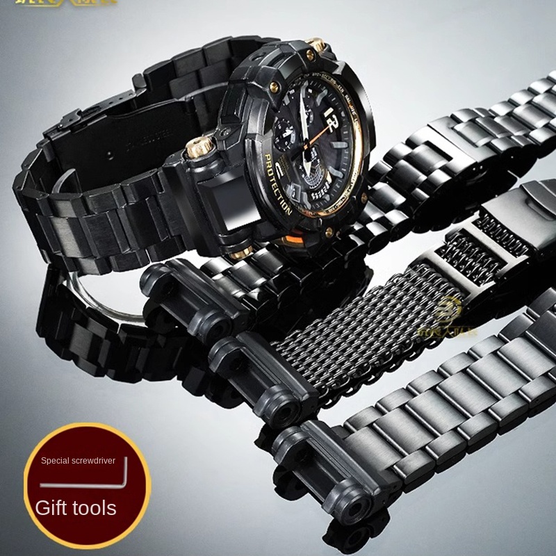 Rg Watches & Jewelry Gmbh - Stainless Steel Watch Strap For Casio