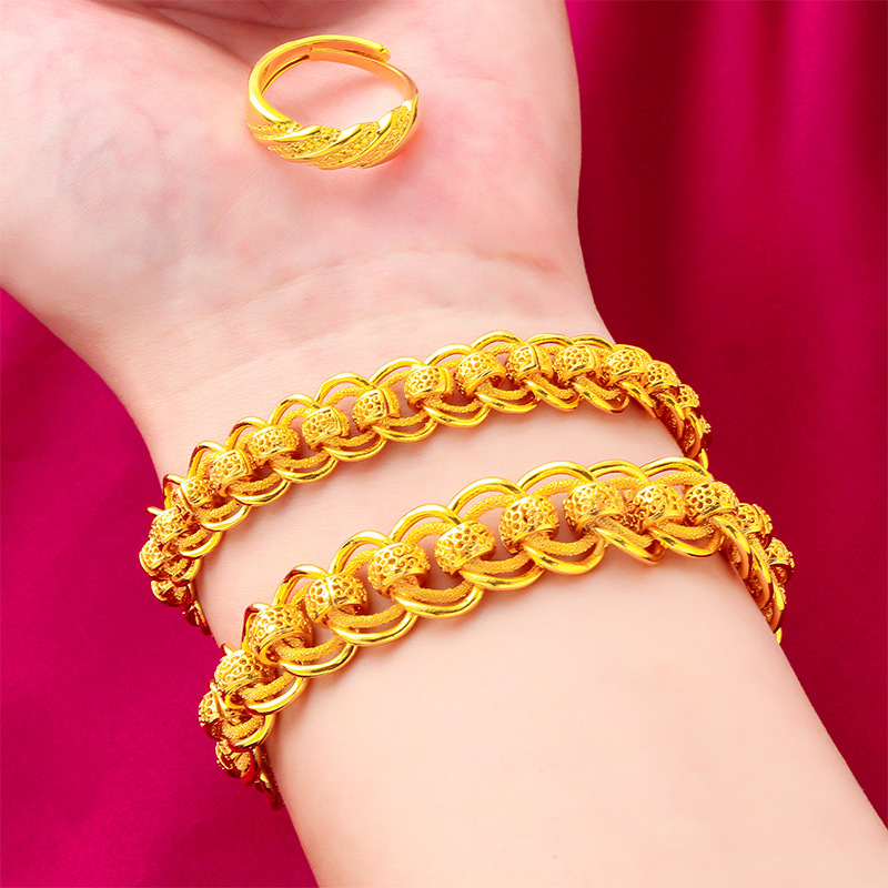 Men's 24K Gold (AU999) Overbea - Fine Jewelry Watches Women review and price