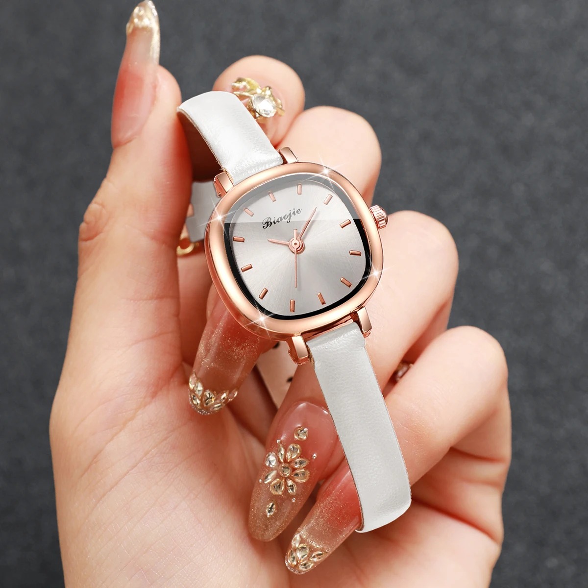 5PCS Fashion Square Women Quar - Fine Jewelry Watches Women review and price