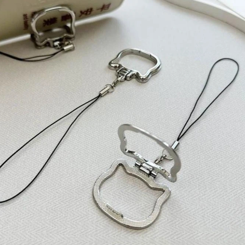 Cute Cat‑Shaped Alloy Phone La - Watches & Jewelry Repair Center Photos review and price
