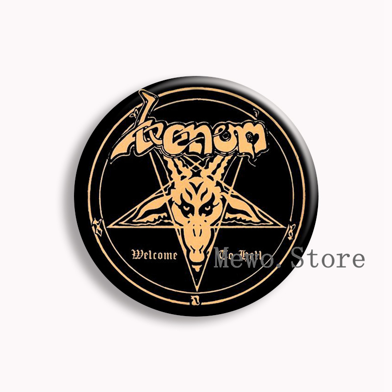 Rock Mayhem Band Soft Button P - Vintage Brooch Pin review and price