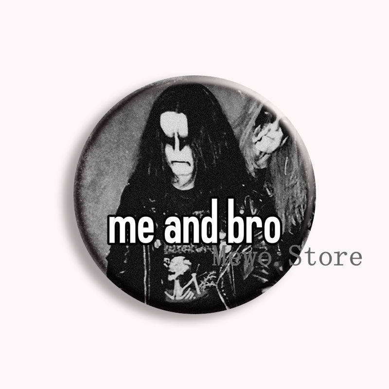 Rock Mayhem Band Soft Button P - Vintage Brooch Pin review and price