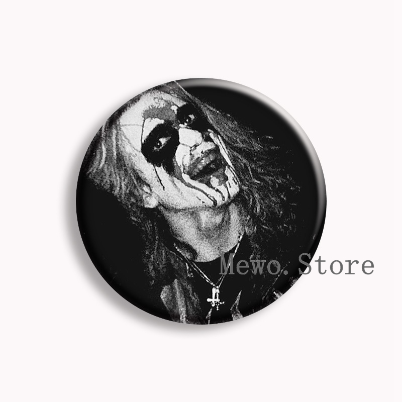 Rock Mayhem Band Soft Button P - Vintage Brooch Pin review and price