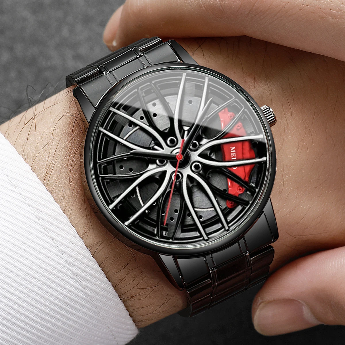 4PCS/Set Fashion 3d Car Wheel  - Jewelry Type Watches review and price