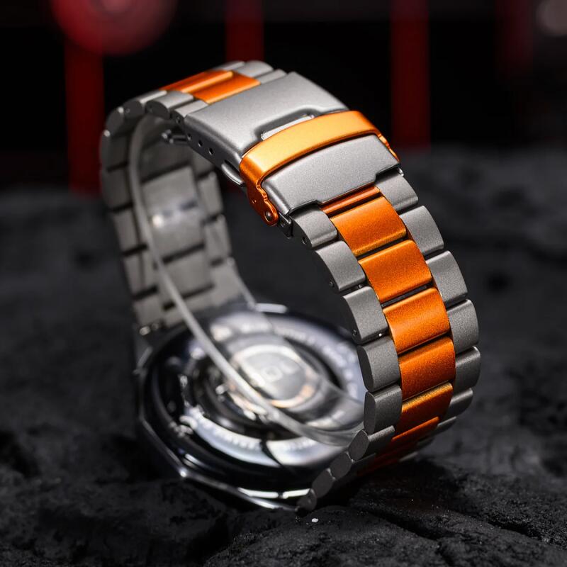 22mm Luxury Stainless Steel St - A1 Watches & Jewelry New York Photos review and price