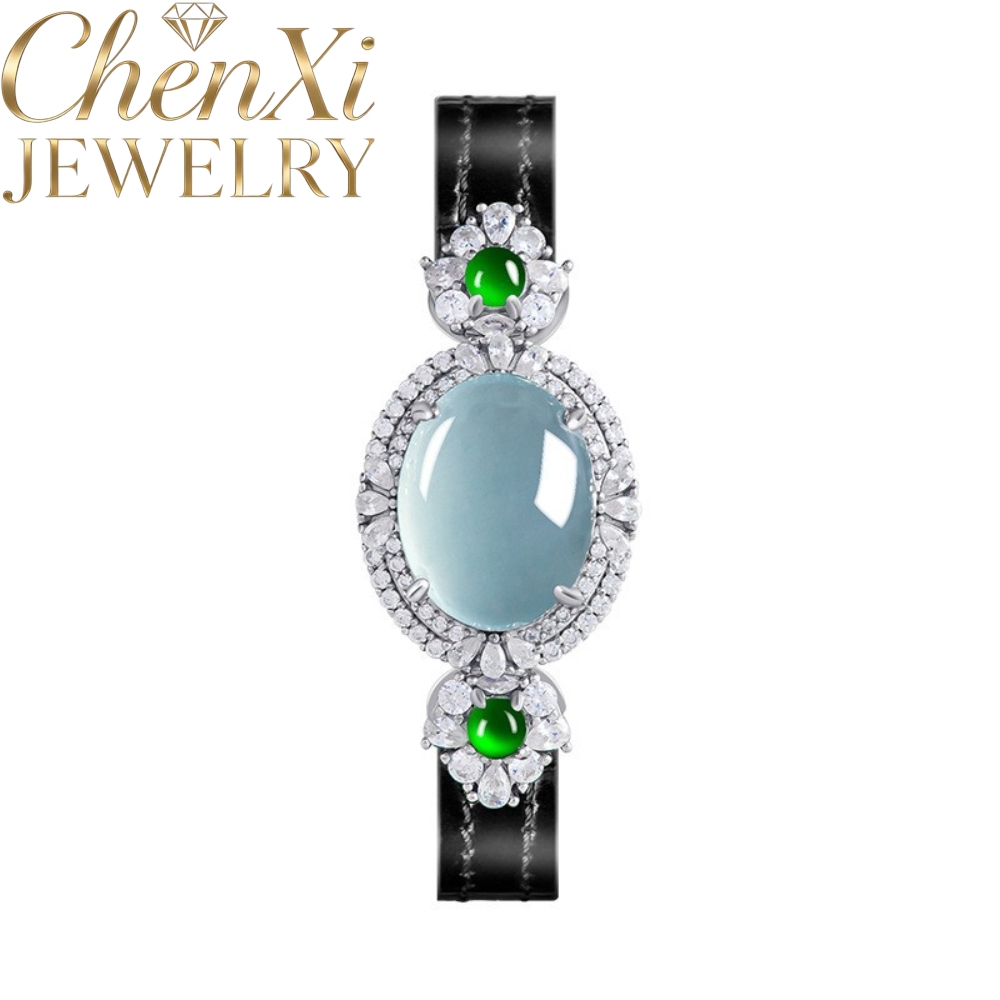 High-End Natural A-Grade Blue  - Fine Jewelry Watches Women review and price
