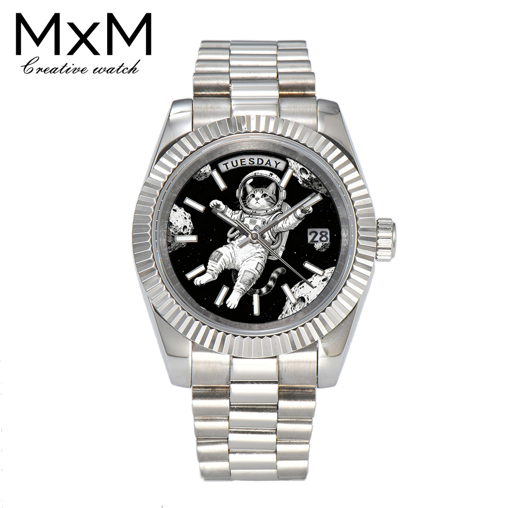 Creative men's watch 40mm/36mm - Jewelry And Watches review and price