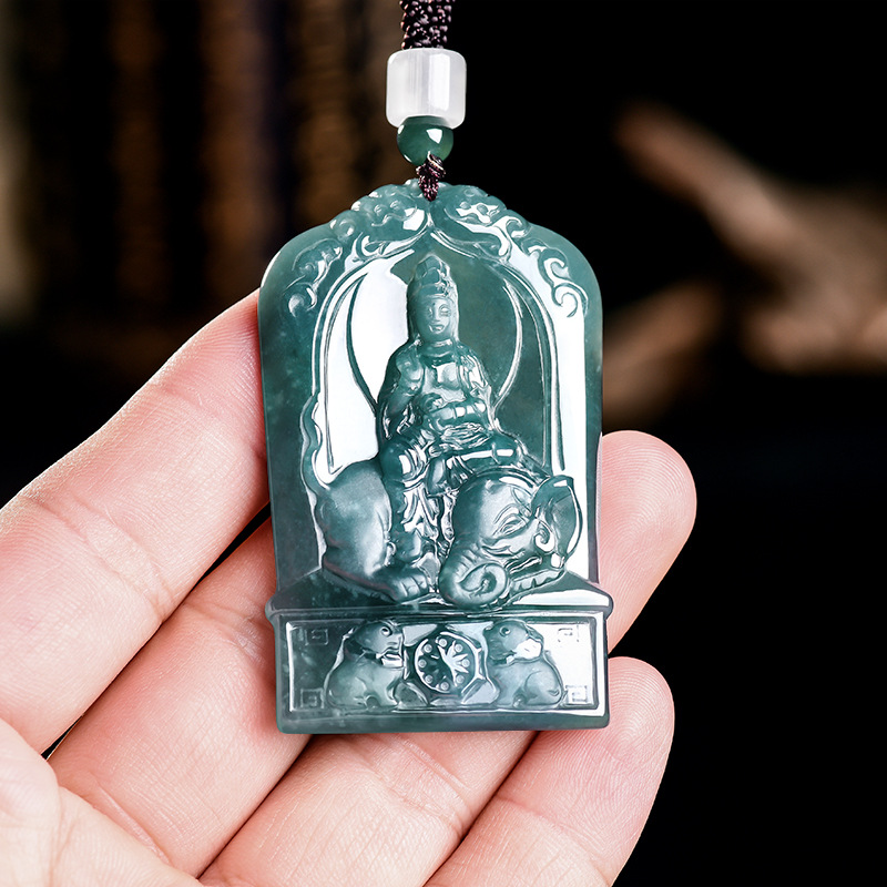 Natural Burmese Jadeite Guanyi - Jewelry & Watches Company review and price