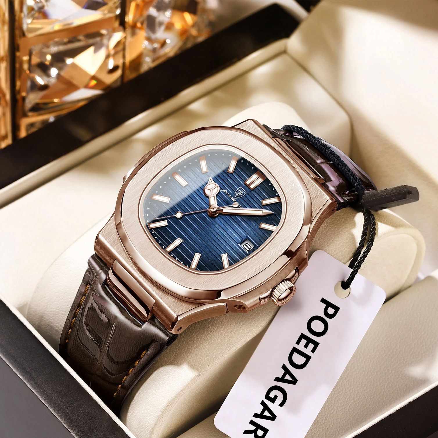 POEDAGAR Business Man Watch Da - Rg Watches & Jewelry Gmbh review and price