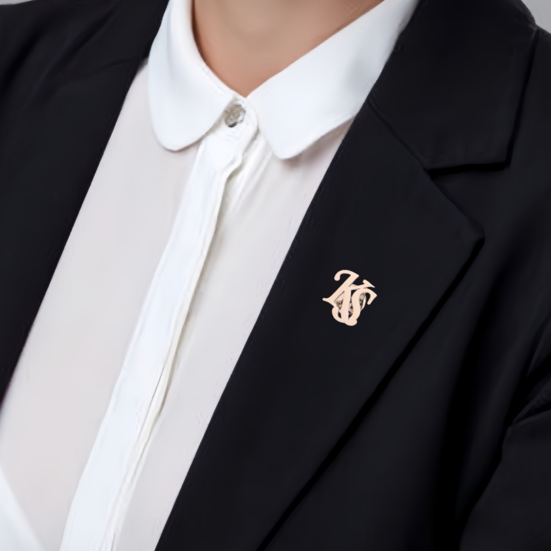 Personalized Initials Jacket L - Vintage Brooch Pin review and price