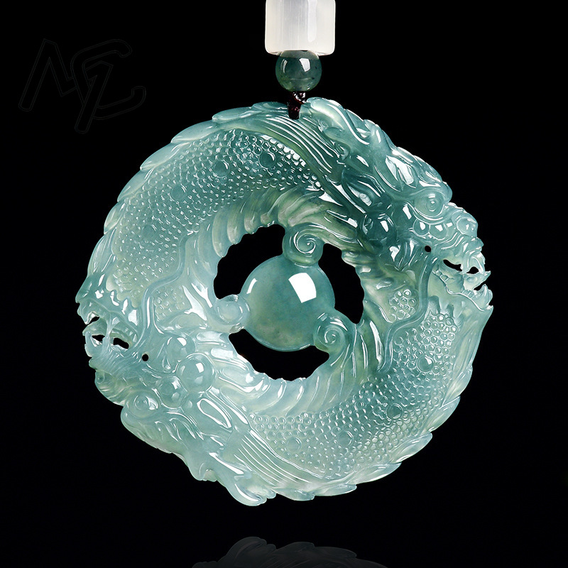 Natural Real Emerald Blue Wate - Jewelry & Watches Company review and price