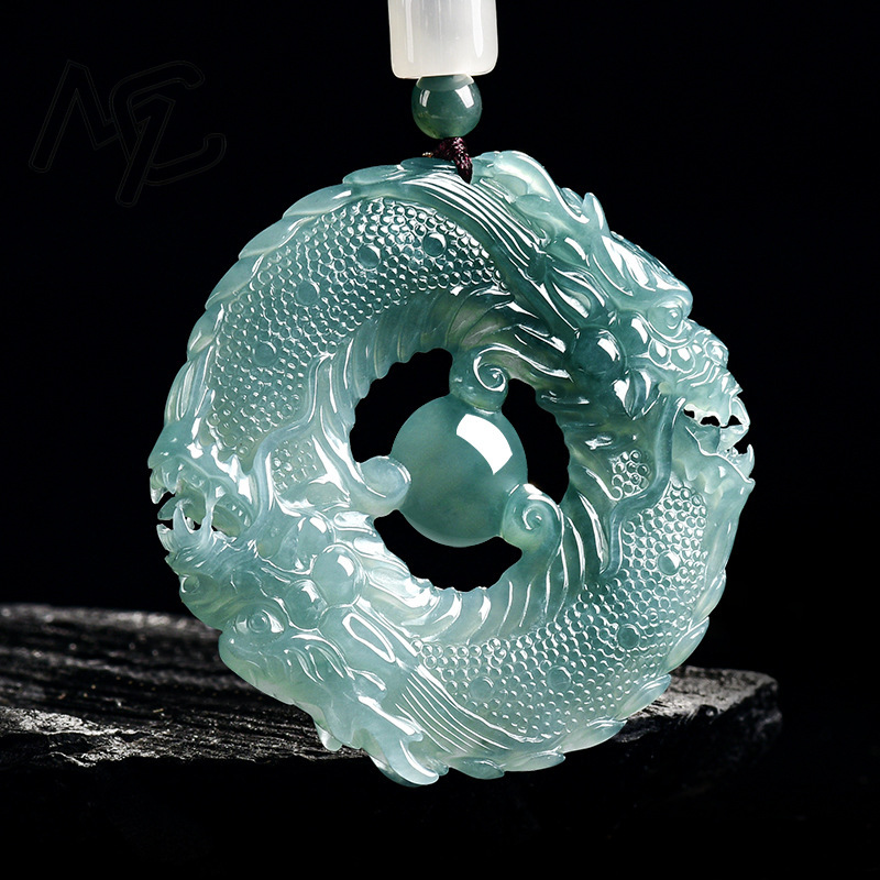 Natural Real Emerald Blue Wate - Jewelry & Watches Company review and price
