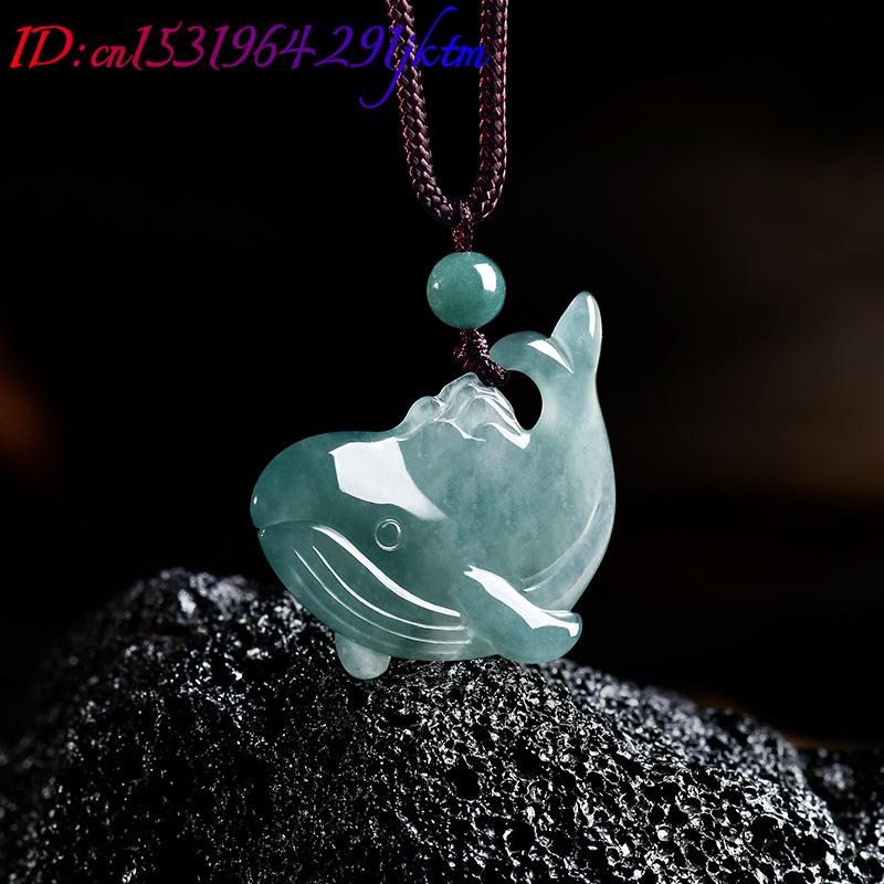 Natural Burmese Jadeite Whale  - Jewelry & Watches Company review and price