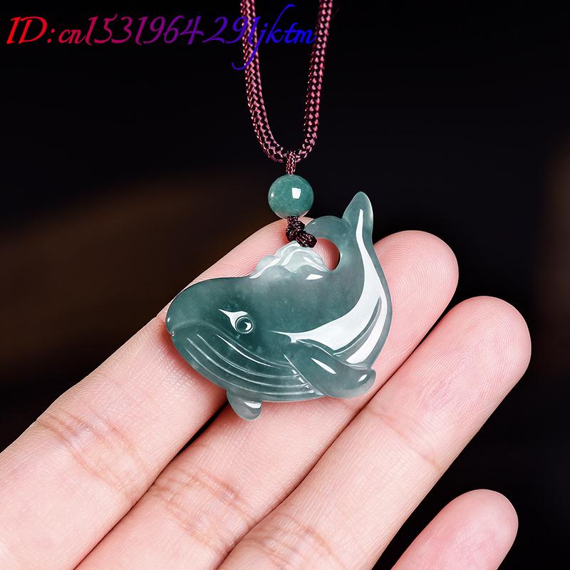 Natural Burmese Jadeite Whale  - Jewelry & Watches Company review and price