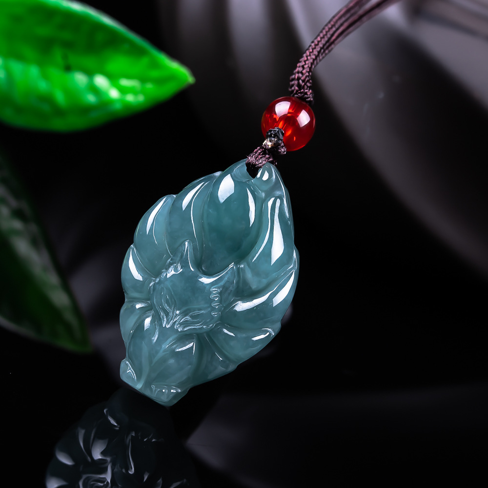 Natural Burmese Jadeite Fox Pe - Jewelry & Watches Company review and price
