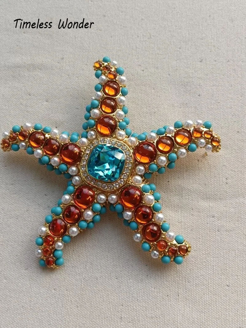 Timeless Wonder Retro Zircon G - Vintage Brooch Pin review and price
