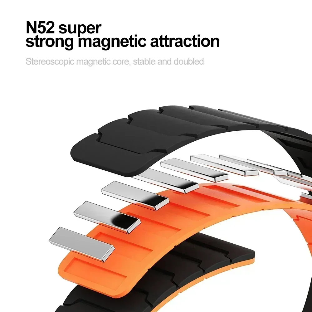 22mm Sport Magnetic Silicone B - A1 Watches & Jewelry New York Photos review and price