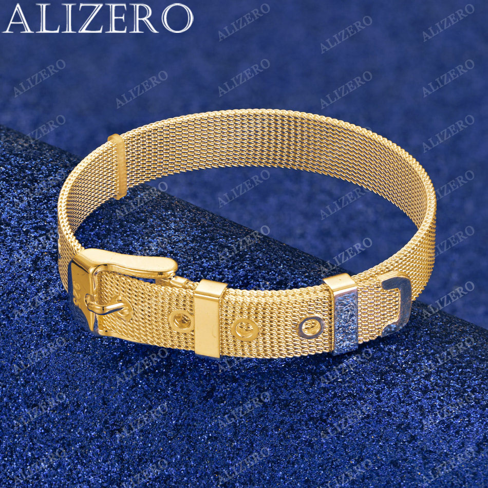 ALIZERO 18K Gold Watch Strap B - Fine Jewelry Watches Women review and price
