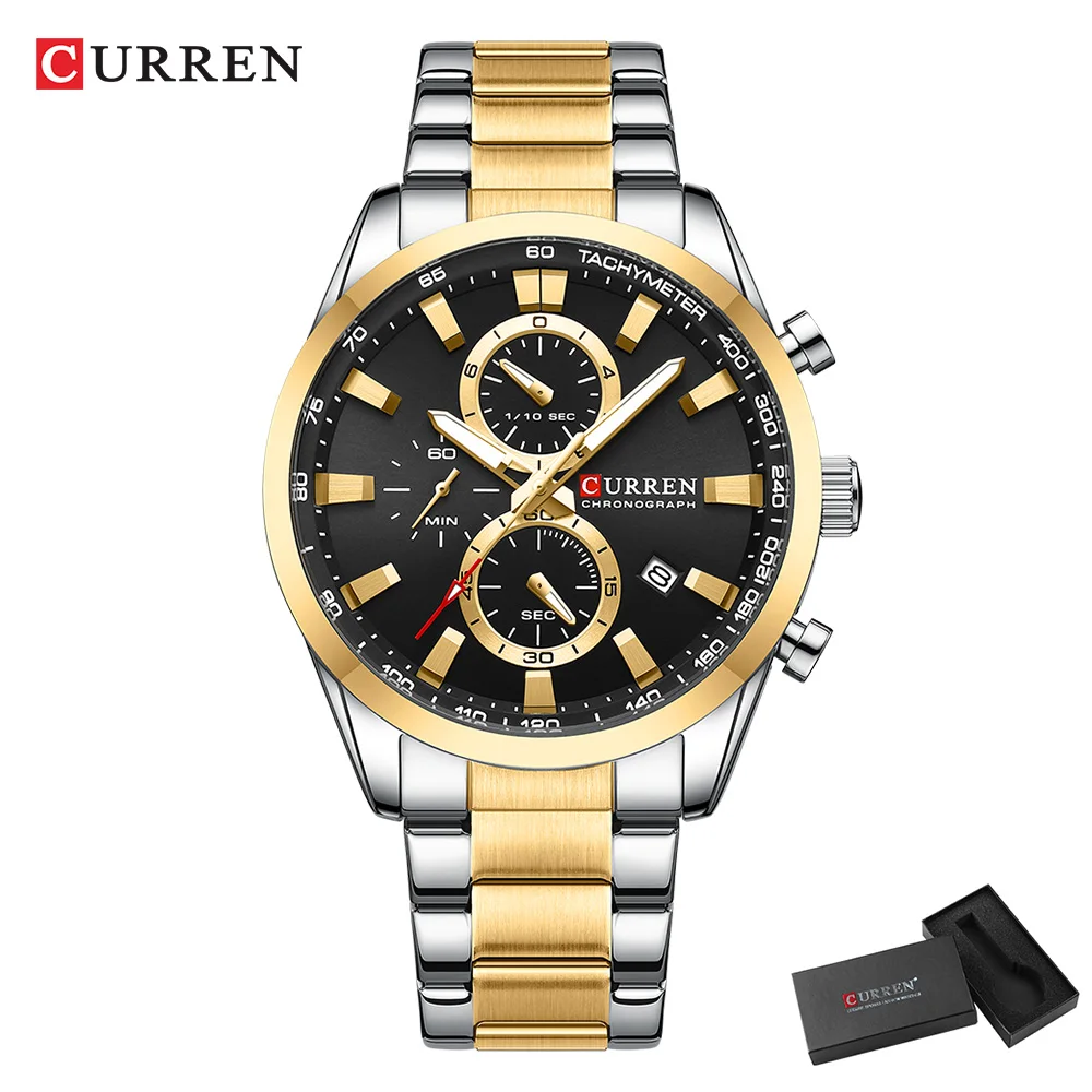 CURREN Casual Quartz Chrono Sp - Jewelry And Watches review and price