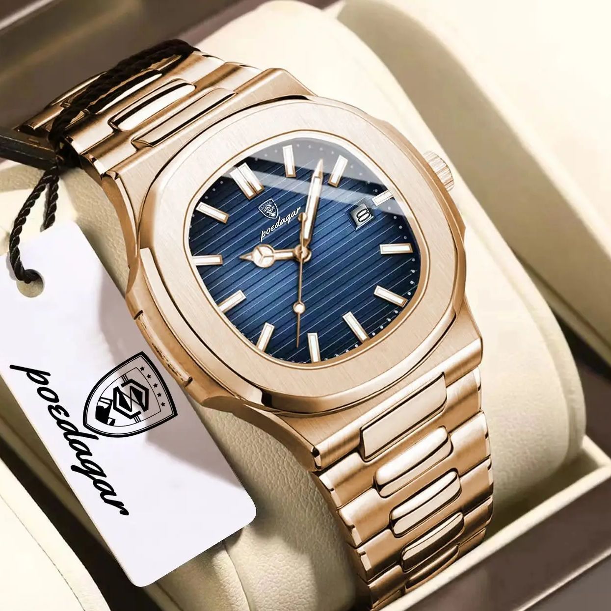 POEDAGAR Top Fashion Square Me - Rg Watches & Jewelry Gmbh review and price