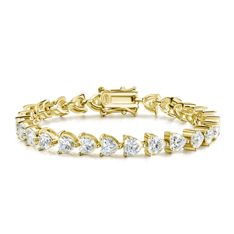 D‑Color VVS1 Heart‑Cut Moissan - Fine Jewelry Watches Women review and price