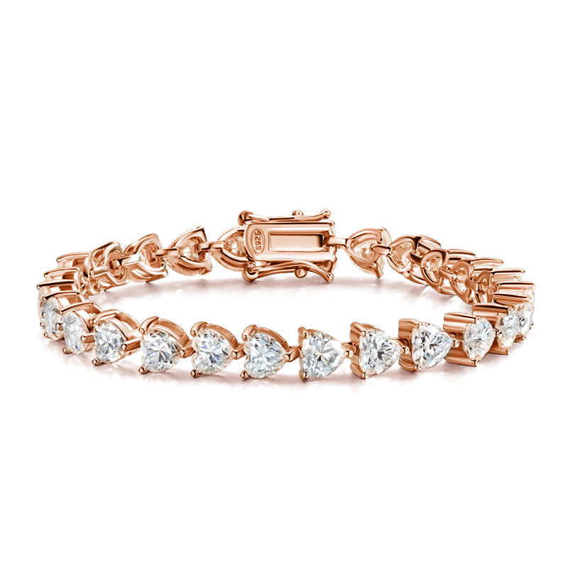 D‑Color VVS1 Heart‑Cut Moissan - Fine Jewelry Watches Women review and price