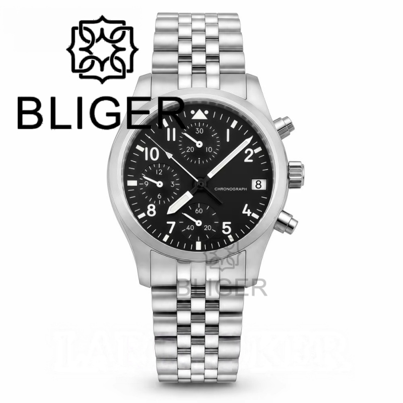BLIGER Full Black Brushed 38mm - Jewelry And Watches review and price