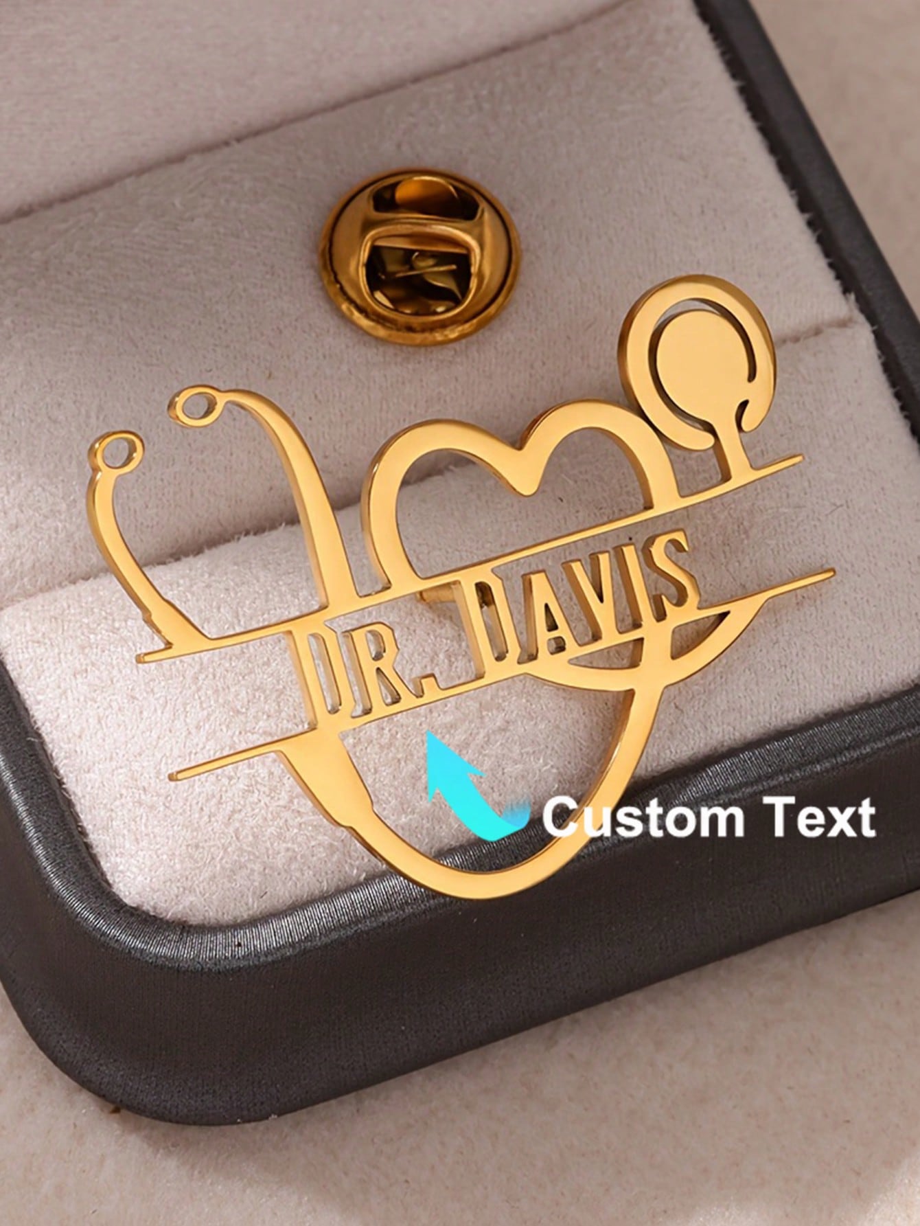 Personalized Vintage Stethosco - Vintage Brooch Pin review and price