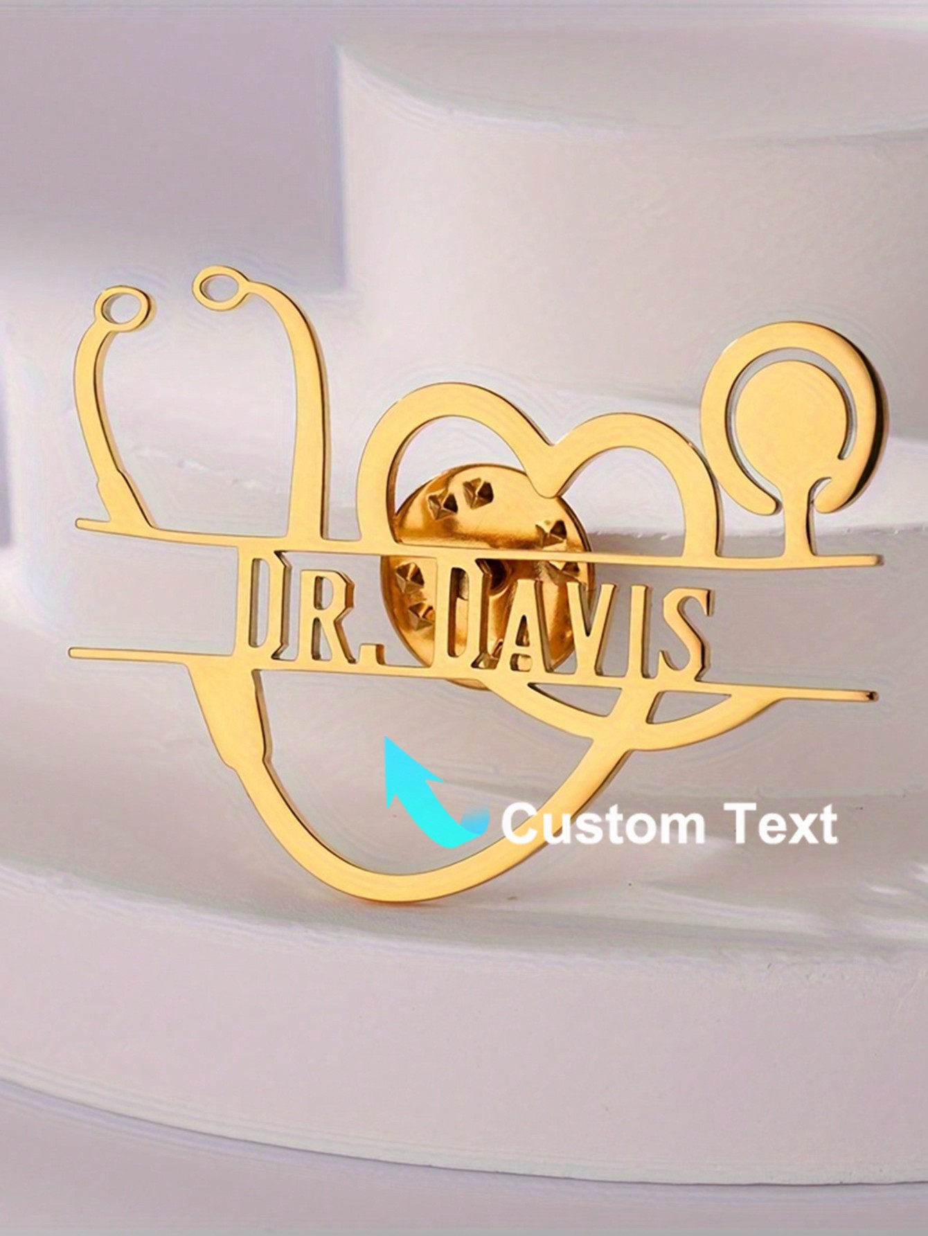 Personalized Vintage Stethosco - Vintage Brooch Pin review and price