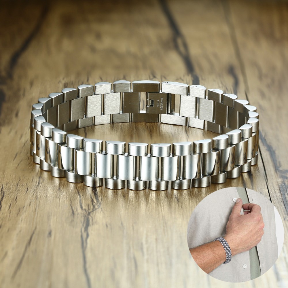 Gent's President Bracelet Stai - Jewelry Type Watches review and price