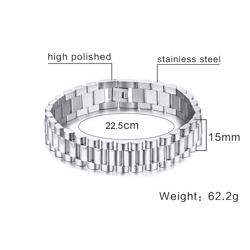 Gent's President Bracelet Stai - Jewelry Type Watches review and price