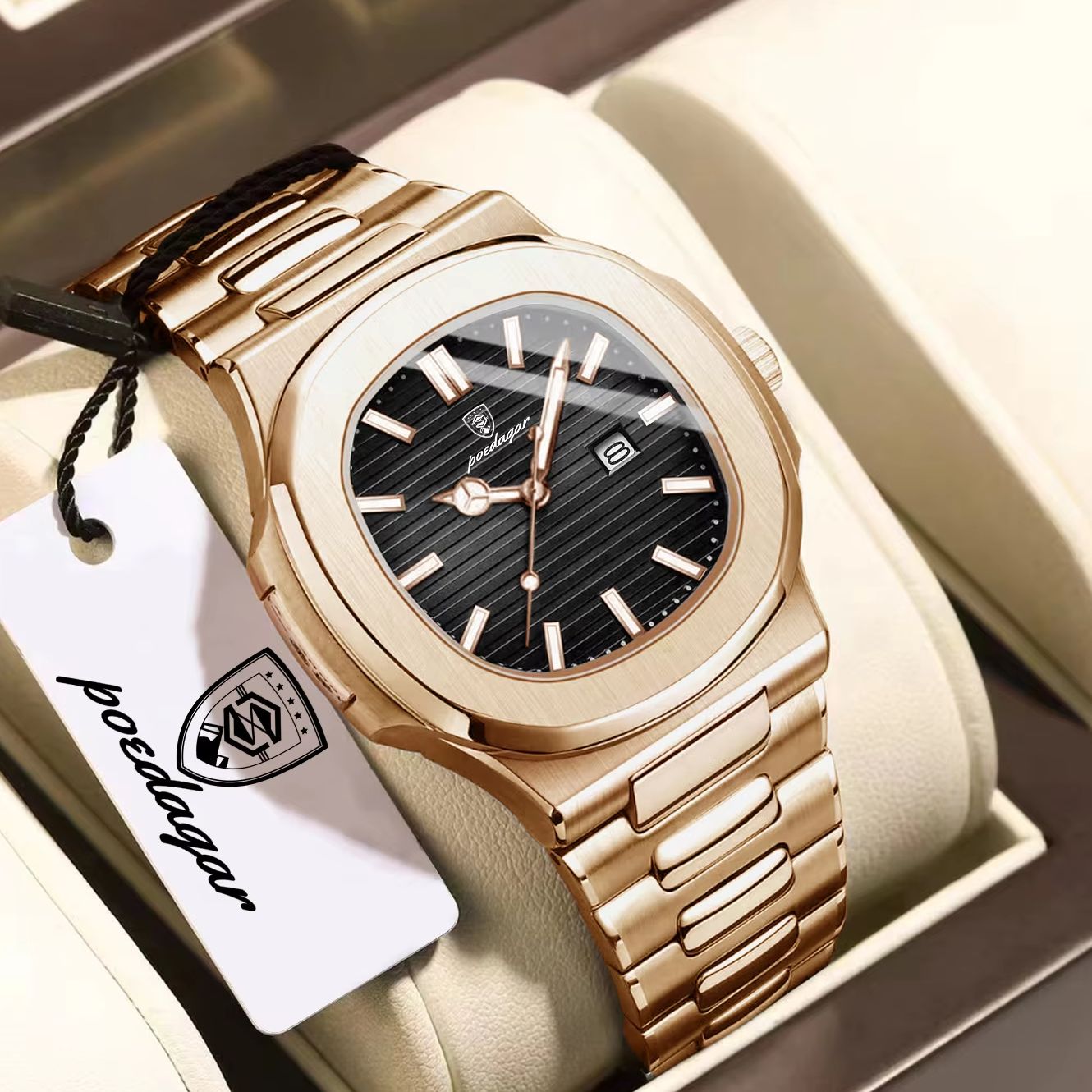 POEDAGAR Luxury Business Men C - Rg Watches & Jewelry Gmbh review and price