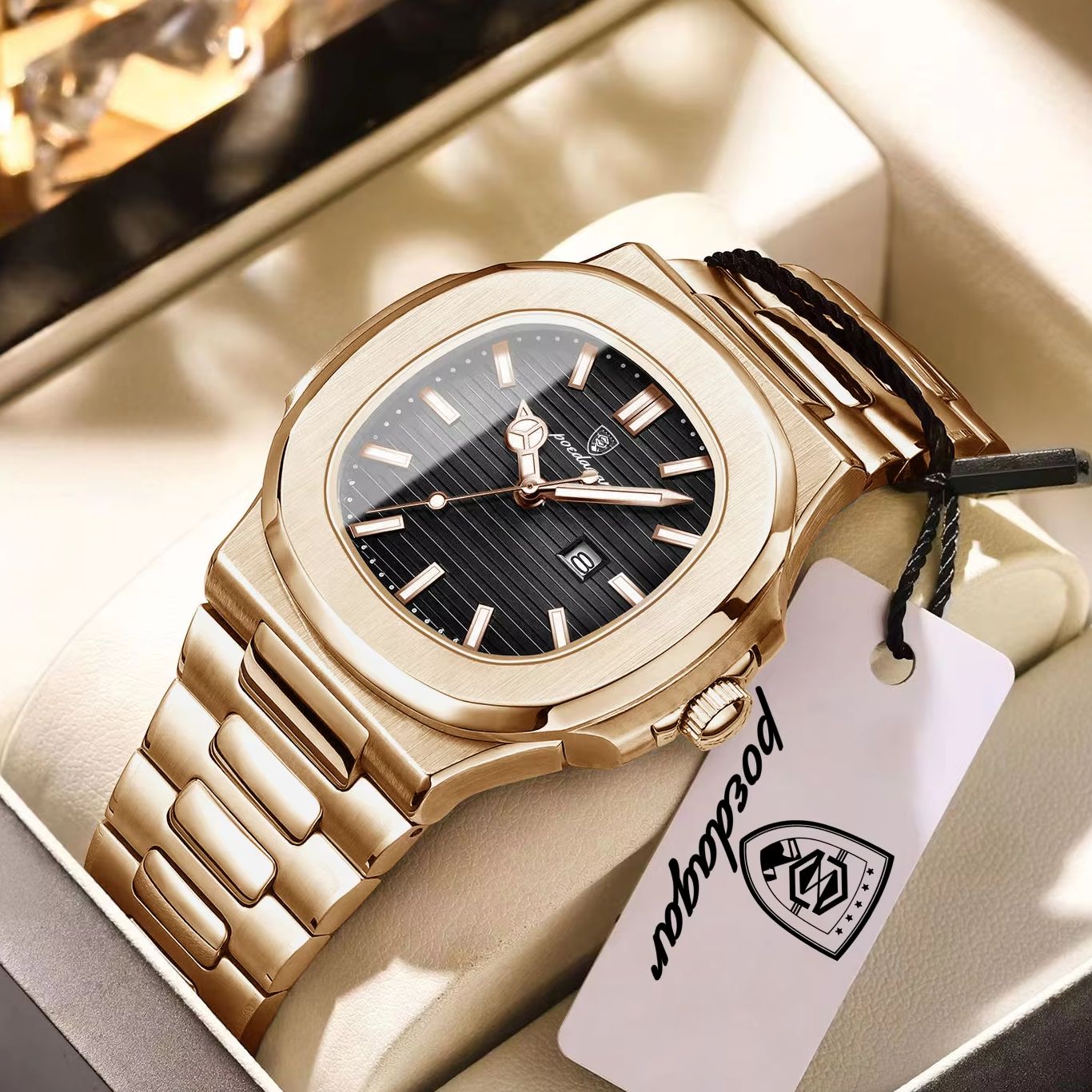 POEDAGAR Luxury Business Men C - Rg Watches & Jewelry Gmbh review and price