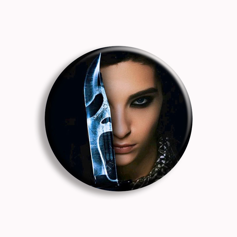 Rock Band Tokio Hotel Kaulitz  - Vintage Brooch Pin review and price