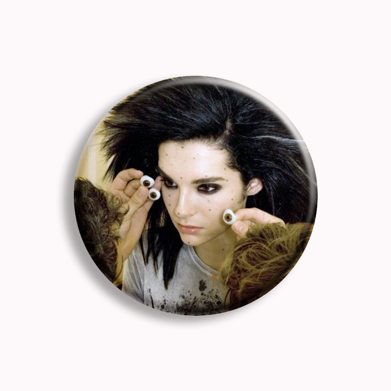 Rock Band Tokio Hotel Kaulitz  - Vintage Brooch Pin review and price