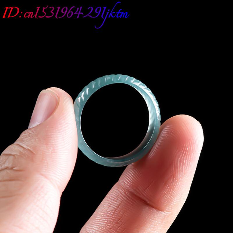 Blue Real Burmese Jadeite Ring - Jewelry & Watches Company review and price