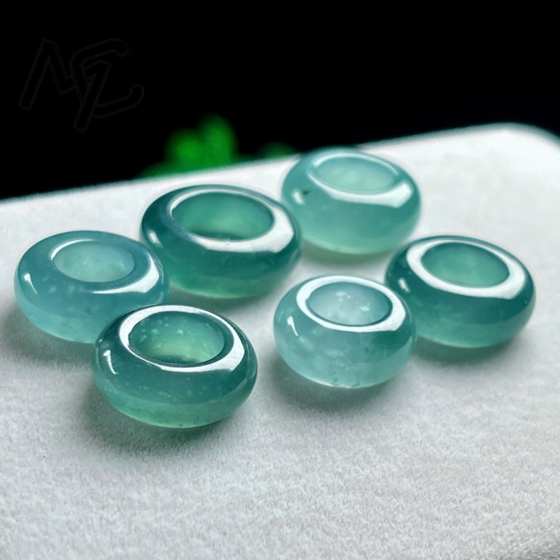 Natural Emerald Blue Water Luc - Jewelry & Watches Company review and price