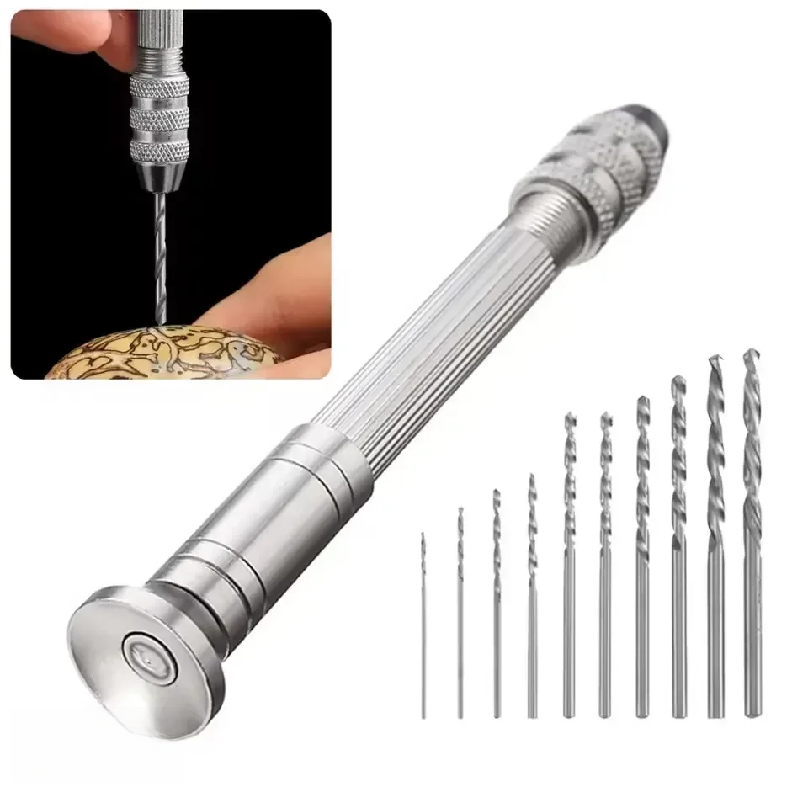 0.8-3.0mm Mini Hand Drill Wood - Watches & Jewelry Repair Center Photos review and price