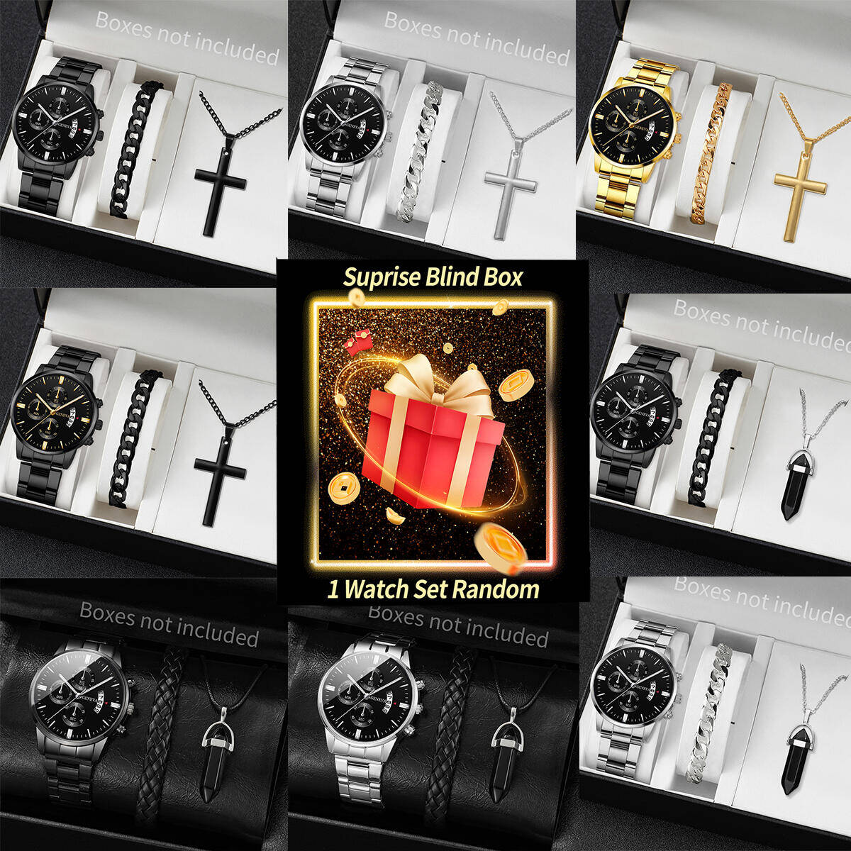 Surprise Mystery Watch Blind B - Jewelry And Watches review and price