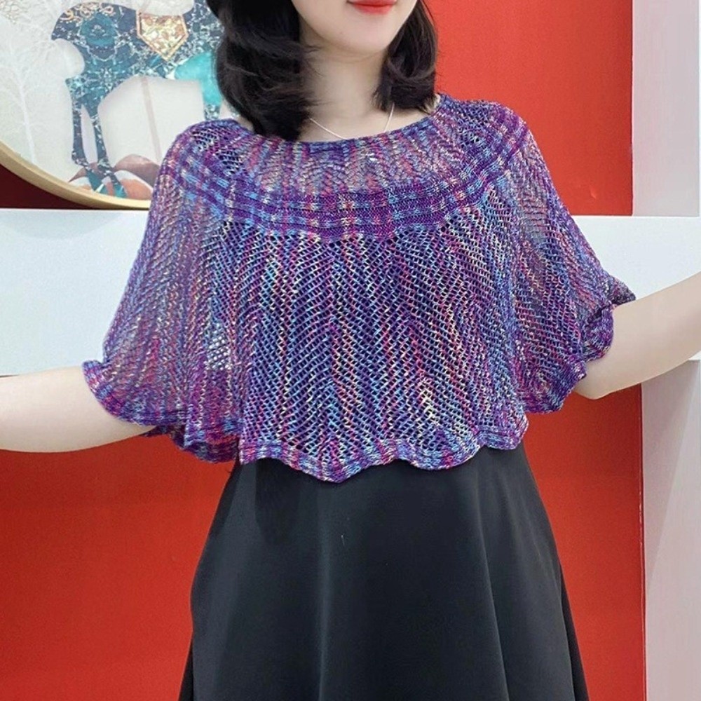 Pullover Style Crochet Shawl P - Vintage Brooch Pin review and price