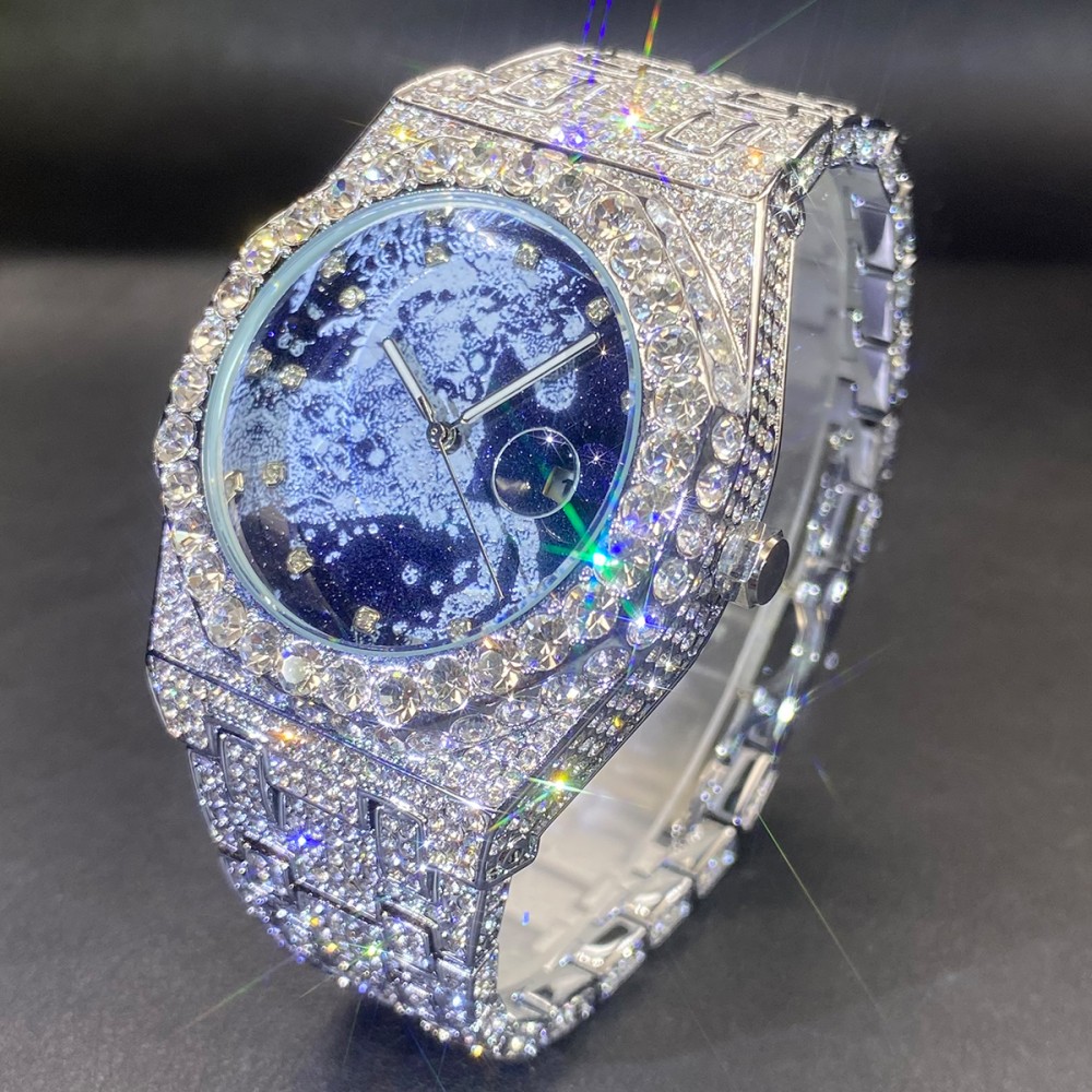2026 Hip Hop Mens Quartz Watch - Jewelry Type Watches review and price