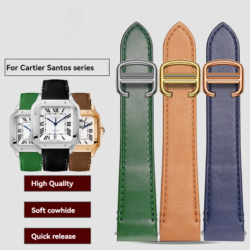 19mm 21mm Leather Watchband fo - Cartier Watch Tank review and price